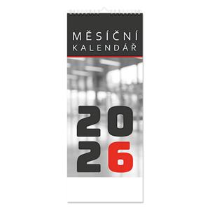 Nástenný kalendár 2026 český Mesačný