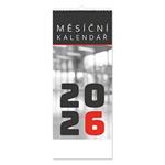 Nástenný kalendár 2026 český Mesačný