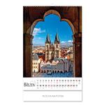 Nástenný kalendár 2026 český Praha