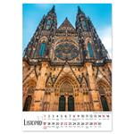 Nástenný kalendár 2026 český Praha