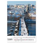 Nástenný kalendár 2026 český Praha