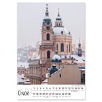 Nástenný kalendár 2026 český Praha