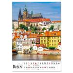 Nástenný kalendár 2026 český Praha