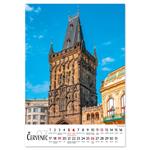 Nástenný kalendár 2026 český Praha