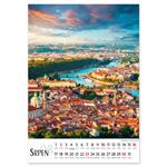 Nástenný kalendár 2026 český Praha