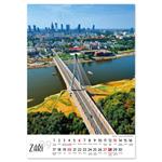 Nástenný kalendár 2026 český Varšava