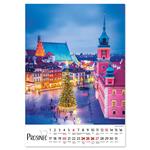 Nástenný kalendár 2026 český Varšava