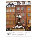 Nástenný kalendár 2026 český Varšava