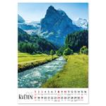 Nástenný kalendár 2026 český Voda