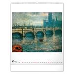 Nástenný kalendár 2026 Claude Monet