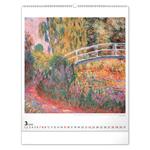 Nástenný kalendár 2026 Claude Monet