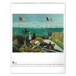 Nástenný kalendár 2026 Claude Monet