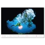 Nástenný kalendár 2026 - Deep Blue