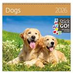 Nástenný kalendár 2026 - Dogs