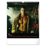 Nástenný kalendár 2026 Dreamy Firefighters