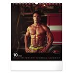 Nástenný kalendár 2026 Dreamy Firefighters