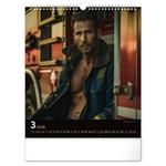 Nástenný kalendár 2026 Dreamy Firefighters