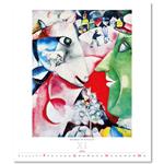 Nástenný kalendár 2026 - Expressionism