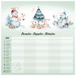 Nástenný kalendár 2026 - Family Planner