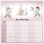 Nástenný kalendár 2026 - Family Planner