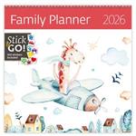Nástenný kalendár 2026 - Family Planner