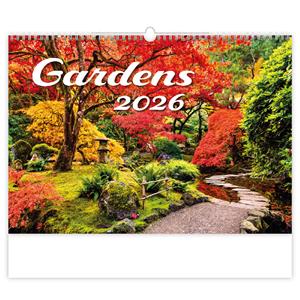 Nástenný kalendár 2026 - Gardens
