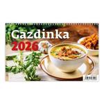 Nástenný kalendář 2026 - Gazdinka