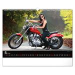 Nástenný kalendár 2026 Girls & Bikes