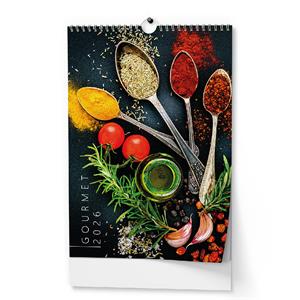 Nástenný kalendár 2026 Gourmet