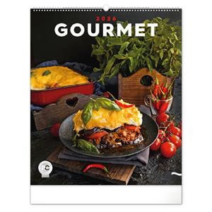 Nástenný kalendár 2026 Gourmet