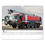 Nástenný kalendár 2026 Hasičské vozidlá