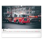 Nástenný kalendár 2026 Hasičské vozidlá