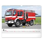 Nástenný kalendár 2026 Hasičské vozidlá