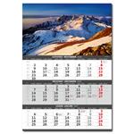 Nástenný kalendár 2026 - Hory – 3-mesačné