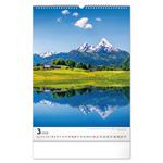 Nástenný kalendár 2026 Hory