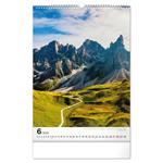 Nástenný kalendár 2026 Hory