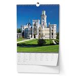 Nástenný kalendár 2026 Hrady a zámky Českej republiky