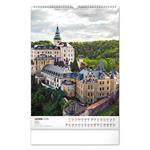 Nástenný kalendár 2026 Hrady a zámky