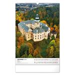 Nástenný kalendár 2026 Hrady a zámky