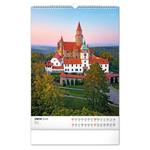 Nástenný kalendár 2026 Hrady a zámky
