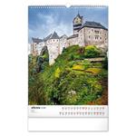 Nástenný kalendár 2026 Hrady a zámky