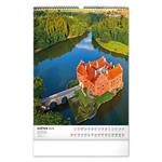 Nástenný kalendár 2026 Hrady a zámky