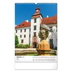 Nástenný kalendár 2026 Hrady a zámky