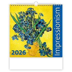 Nástenný kalendár 2026 - Impressionism
