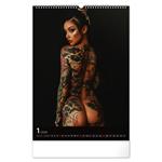 Nástenný kalendár 2026 Inked Girls