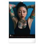 Nástenný kalendár 2026 Inked Girls