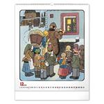 Nástenný kalendár 2026 Josef Lada