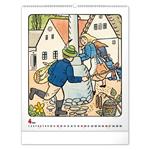 Nástenný kalendár 2026 Josef Lada