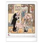 Nástenný kalendár 2026 Josef Lada