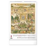 Nástenný kalendár 2026 Josef Lada